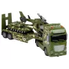 LEAN TOYS Zestaw wojskowy czołg, helikopter z napędem tarcia, ciężarówka
