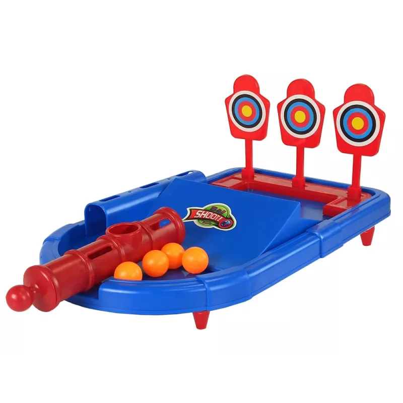 LEAN TOYS Zestaw 4-w-1 Gier Zręcznościowych Koszykówka Piłka Nożna Tarcza Kręgle Dart