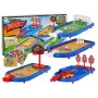 LEAN TOYS Zestaw 4-w-1 Gier Zręcznościowych Koszykówka Piłka Nożna Tarcza Kręgle Dart