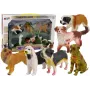 LEAN TOYS Zestaw figurek psów Rasy psów 6 elementów