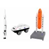 LEAN TOYS Zestaw figurek Space Truck Rocket 15 El.