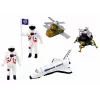 LEAN TOYS Zestaw figurek Space Truck Rocket 15 El.