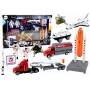 LEAN TOYS Zestaw figurek Space Truck Rocket 15 El.