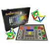 LEAN TOYS Zestaw Magnetycznych Klocków Magnastix 560 + Tablica