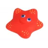 LEAN TOYS Zestaw zwierząt morskich do kąpieli, gumowe sitko do łowienia, 12 szt.
