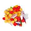LEAN TOYS Zestaw słodyczy, ciast i ciasteczek z dekoracjami na rzep DIY