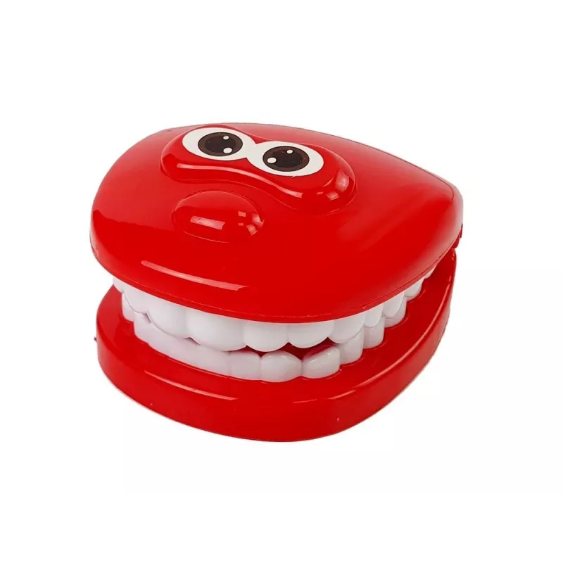 LEAN TOYS Mały zestaw dentystyczny z akcesoriami w różowym etui