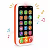 LEAN TOYS Smartphone Interaktywny Telefon Edukacyjny dla Dzieci z Dźwiękami i Światłami