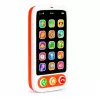 LEAN TOYS Smartphone Interaktywny Telefon Edukacyjny dla Dzieci z Dźwiękami i Światłami