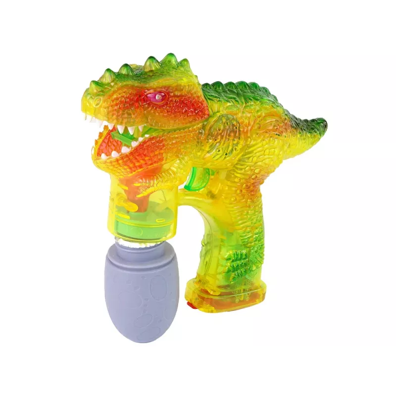 LEAN TOYS Automatyczna maszyna do baniek mydlanych Dinozaur 1x Jajko