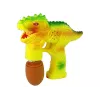 LEAN TOYS Płyn do baniek mydlanych Dinozaur Jajko Żółty