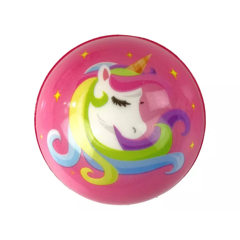 LEAN TOYS Miękka tęczowa piłka sensoryczna dla niemowląt, średnica 8 cm