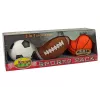 LEAN TOYS Zestaw Miękkich Piłek Sportowych 3w1 Piłka Nożna Koszykówka