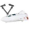 LEAN TOYS zestaw kosmiczny Space Mission Cosmos 4 elementy – rakieta, astronauta, łazik i flaga (4 sztuki, od 3 lat)