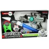 Zestaw Kosmicznego Wojownika LEAN TOYS z pistoletem laserowym, mieczem świetlnym, kajdankami i wyrzutnią dysków