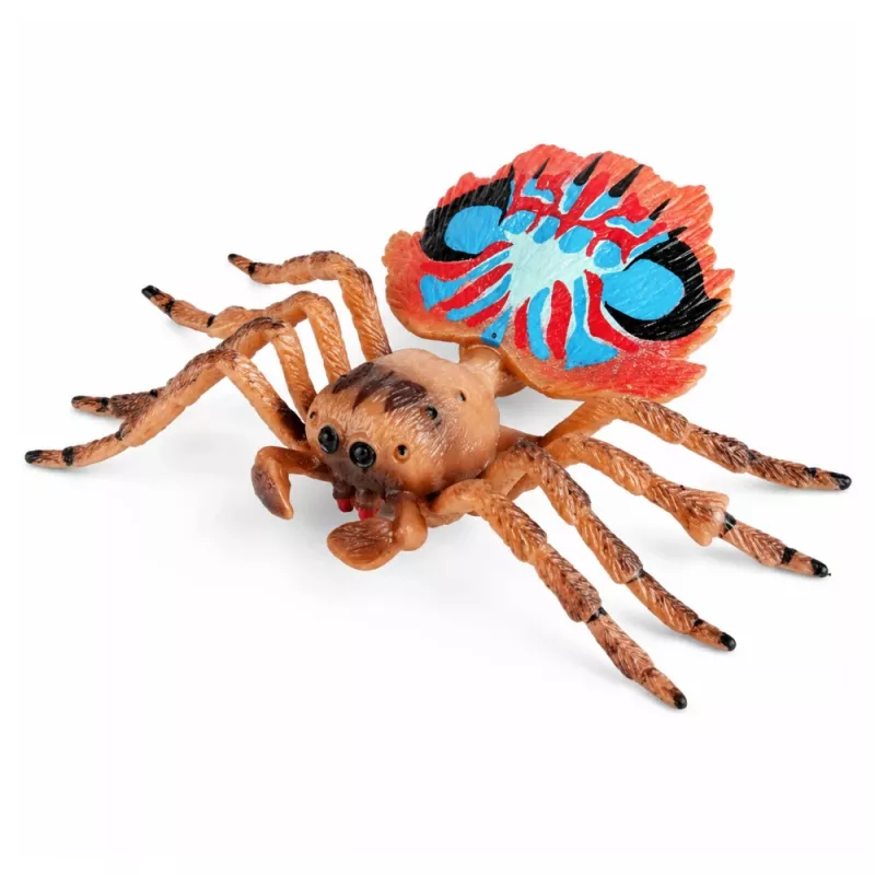 LEAN TOYS Spider Tarantula Rubber Figure Stretchable Realistic 12 cm
