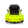 LEAN TOYS Samochód Sportowy 1:18 Zielony z Kołem Zapasowym i Pilotem