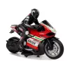 LEAN TOYS Sports Motorcycle 2.4G Remote Controlled Racer Range 35m Red