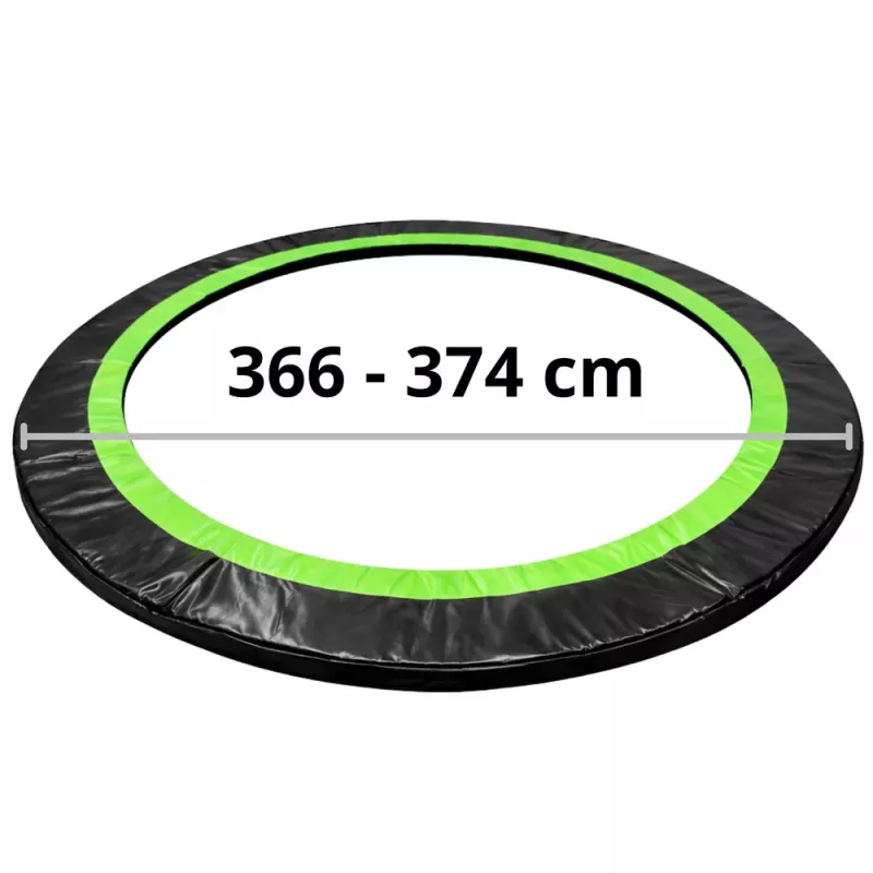 LEAN TOYS Osłona sprężyn do trampoliny 12ft LEAN SPORT PRO – odporny na UV PVC, niebieski