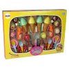 LEAN TOYS Zestaw Słodkości Lody Babeczki Sosy Łyżeczki