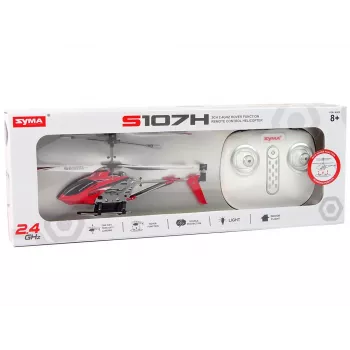 LEAN TOYS SYMA S107H 2.4G RC Śmigłowiec Czerwony