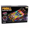 LEAN TOYS Automat do Pinballa na Stół - Elektroniczna Gra Pinball z Licznikiem Punktów LED, Dźwiękami i Migającymi Światłami - Wielokolorowa, dla 1 Gracza, Wiek 6+