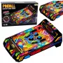 LEAN TOYS Automat do Pinballa na Stół - Elektroniczna Gra Pinball z Licznikiem Punktów LED, Dźwiękami i Migającymi Światłami - Wielokolorowa, dla 1 Gracza, Wiek 6+