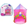 LEAN TOYS Namiot Pałacowy Zamek Księżniczki dla Dzieci Różowy