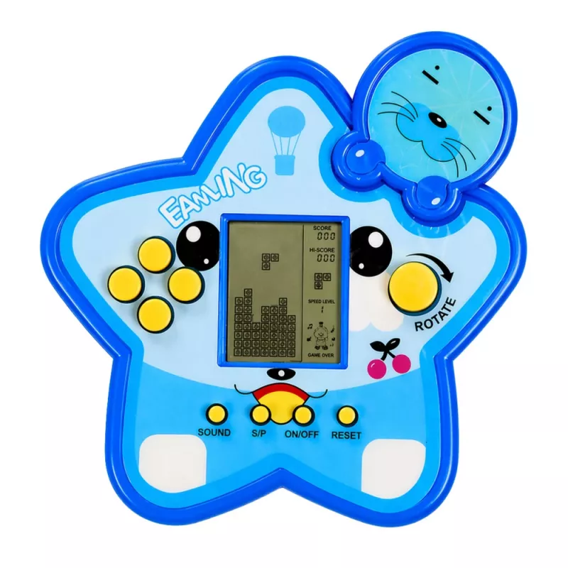 LEAN TOYS Tetris Star Electronic Game - Niebieski