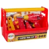 LEAN TOYS Zestaw narzędzi Młotek Szczypce Czerwony