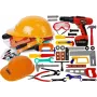 LEAN TOYS Zestaw narzędzi dla małego majsterkowicza 37 elementów