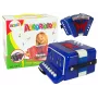 LEAN TOYS Akordeon zabawkowy dla małych muzyków, niebieski (model 9423)