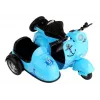 LEAN TOYS Toy Motorbike 3 Colours Rides Lights Game 1:14
