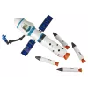 LEAN TOYS Zabawka Misja Kosmiczna Rakieta Astronauci Wyrzutnia 15 Elementów