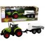 LEAN TOYS Ciągnik dla Dzieci z Przyczepą Farm Car