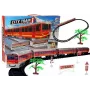 LEAN TOYS Train Track Batteries 33 Pieces