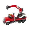LEAN TOYS Ciężarówka z Koparką Traktor Koparka Dźwięk Światła