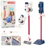 LEAN TOYS Odkurzacz Pionowy dla Dzieci Zestaw Sprzątający ze Światłami i Dźwiękami Biały