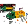 LEAN TOYS Samochód Wywrotka z Napędem Ciernym i Dźwiękiem