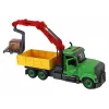 LEAN TOYS Pojazd Wywrotka z Dźwigiem do Skręcania i Odkręcania DIY