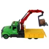LEAN TOYS Pojazd Wywrotka z Dźwigiem do Skręcania i Odkręcania DIY
