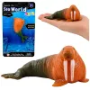 LEAN TOYS Figurka Morsa Gumowa Rozciągliwa Realistyczny Ssak Morski 13 cm