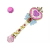 LEAN TOYS Wand Soap Bubbles Lights Pink Sounds