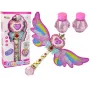 LEAN TOYS Wand Soap Bubbles Lights Pink Sounds