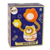 LEAN TOYS Zabawka do kąpieli Miś Astronauta z cyrkulacją wody i przyssawkami