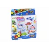LEAN TOYS Zestaw Koralików Wodnych DIY Magic Beads 8 Kolorów Środki Transportu