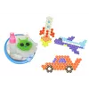 LEAN TOYS Zestaw Koralików Wodnych DIY Magic Beads 8 Kolorów Środki Transportu