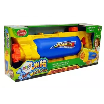 LEAN TOYS Pistolet na wodę 1450 ml Żółto-Niebieski
