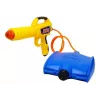 Pistolet na wodę LEAN TOYS z zbiornikiem 1080 ml Żółto-Niebieski