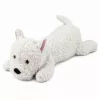 LEAN TOYS West Highland White Terrier Pluszowy Pies Przytulanka, Biały, 40 cm